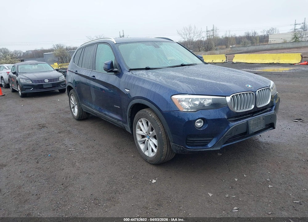 2016 BMW X3 XDRIVE28I VIN: 5UXWX9C54G0D86659