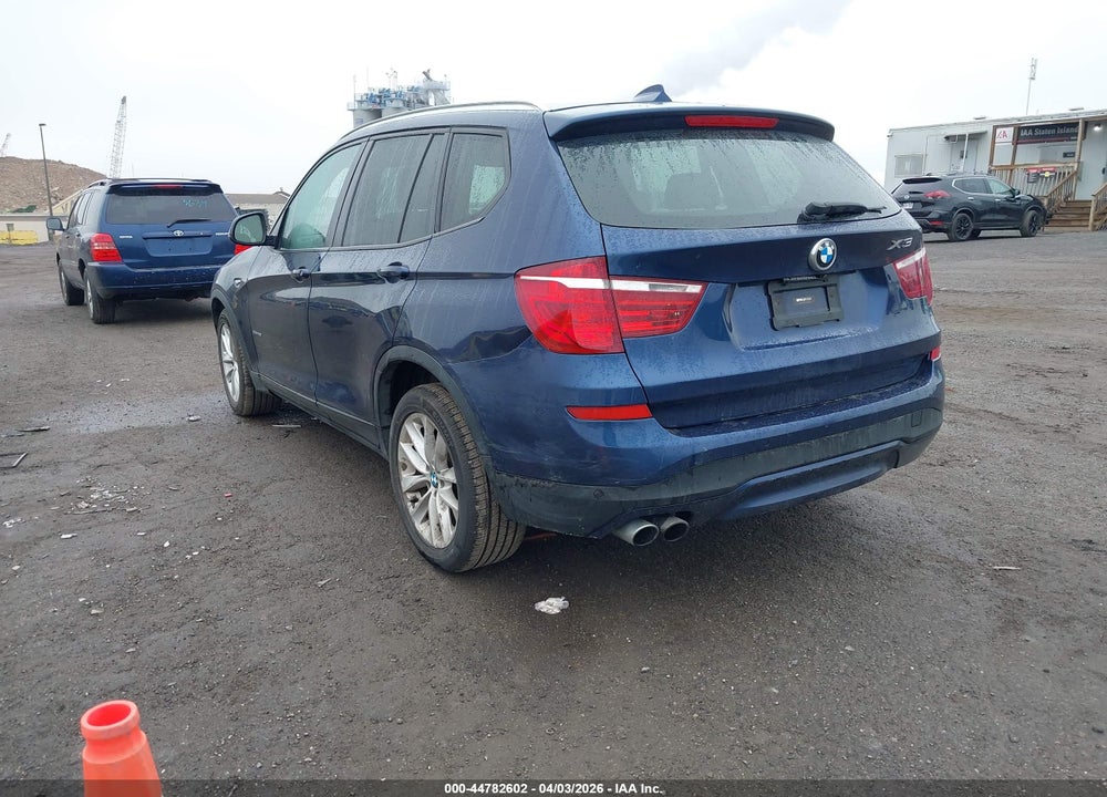 2016 BMW X3 XDRIVE28I VIN: 5UXWX9C54G0D86659