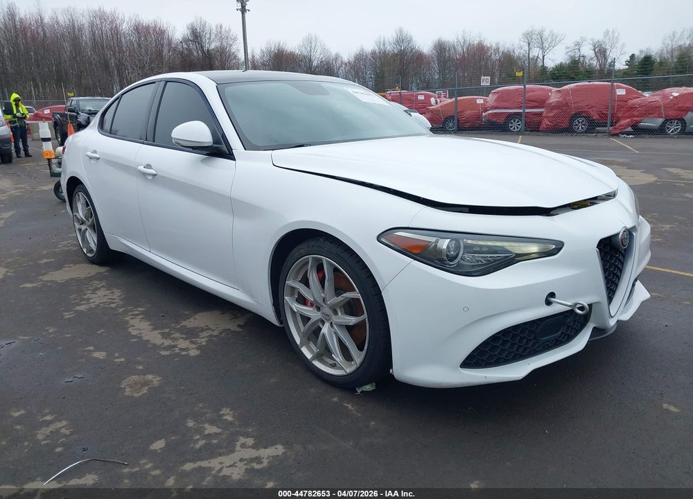2019 ALFA ROMEO GIULIA TI SPORT AWD VIN: ZARFANBN9K7603347