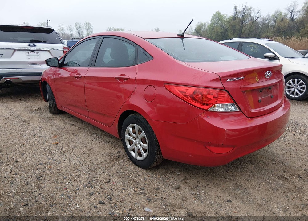 2014 HYUNDAI ACCENT GLS VIN: KMHCT4AE3EU733452