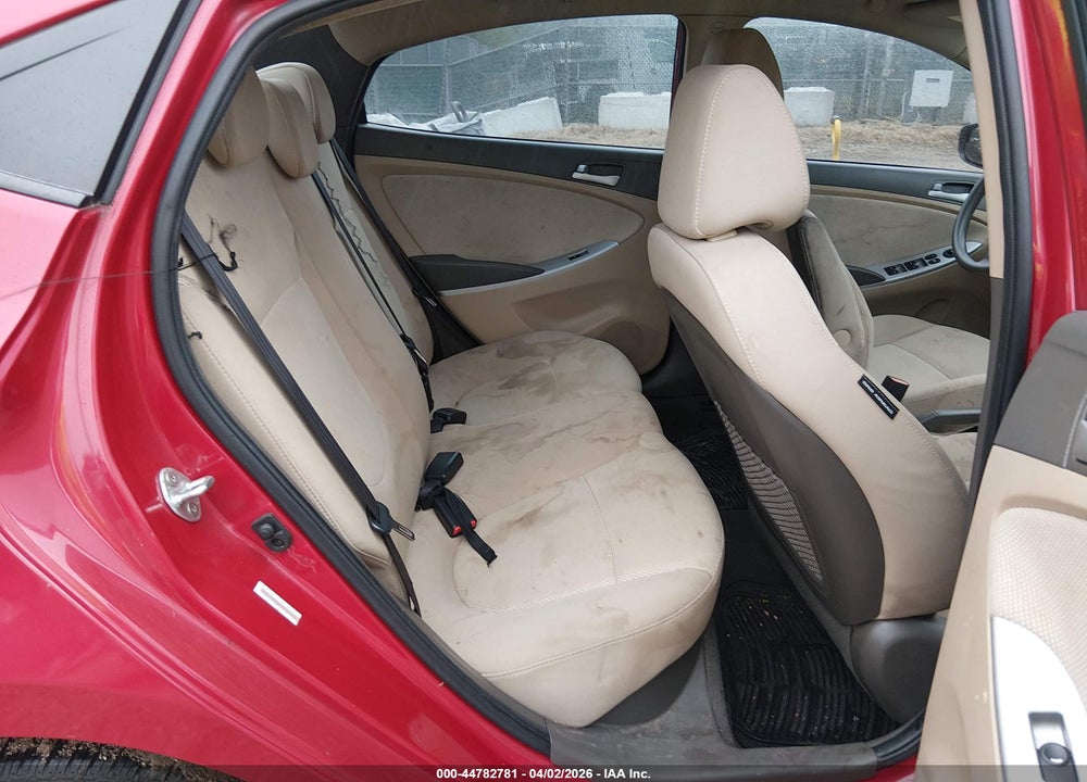 2014 HYUNDAI ACCENT GLS VIN: KMHCT4AE3EU733452