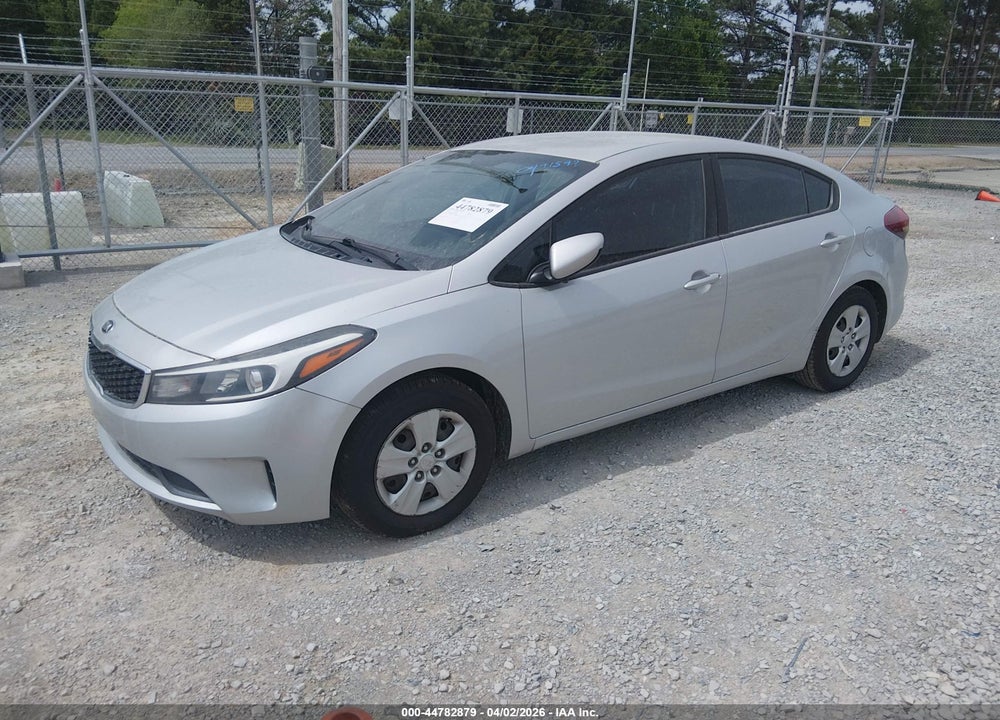 2017 KIA FORTE LX VIN: 3KPFK4A72HE049159