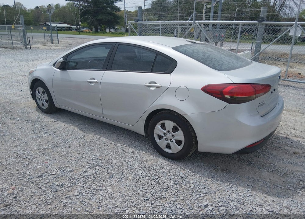 2017 KIA FORTE LX VIN: 3KPFK4A72HE049159