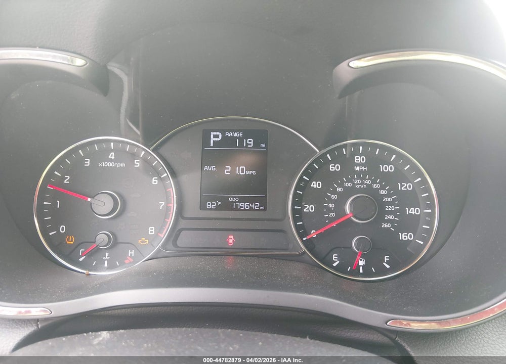 2017 KIA FORTE LX VIN: 3KPFK4A72HE049159