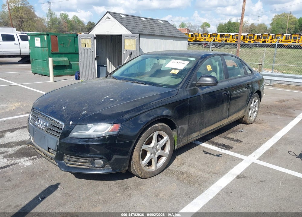 2009 AUDI A4 2.0T PREMIUM VIN: WAULF78K09N009675