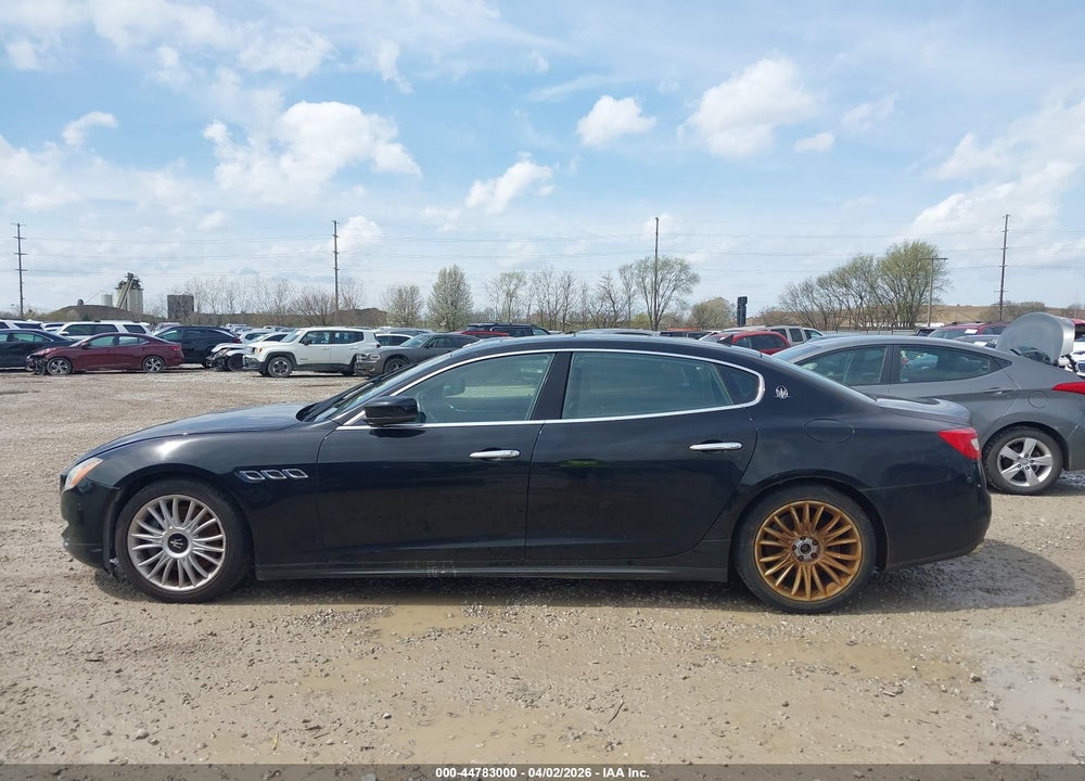 2014 MASERATI QUATTROPORTE S Q4 VIN: ZAM56RRA2E1094108