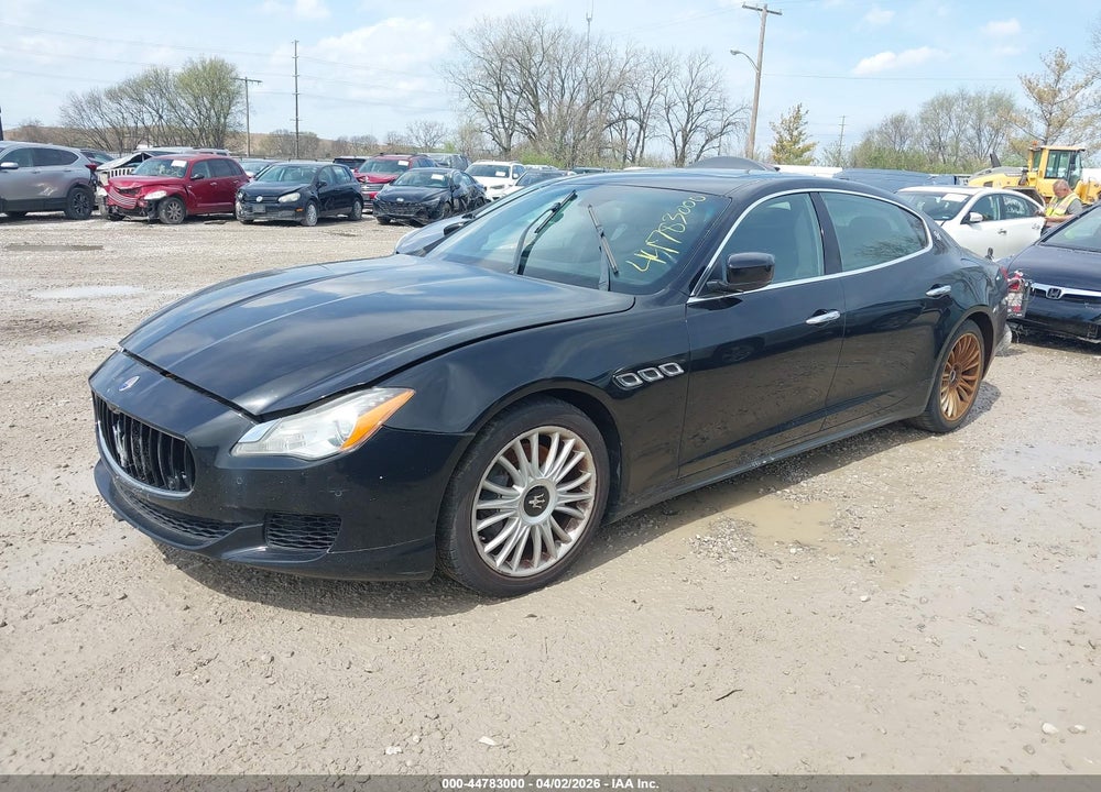 2014 MASERATI QUATTROPORTE S Q4 VIN: ZAM56RRA2E1094108