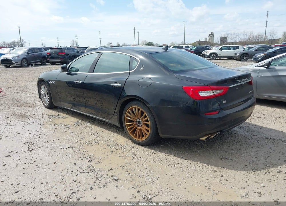2014 MASERATI QUATTROPORTE S Q4 VIN: ZAM56RRA2E1094108