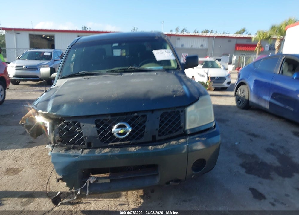 2004 NISSAN TITAN XE VIN: 1N6AA07B44N528204