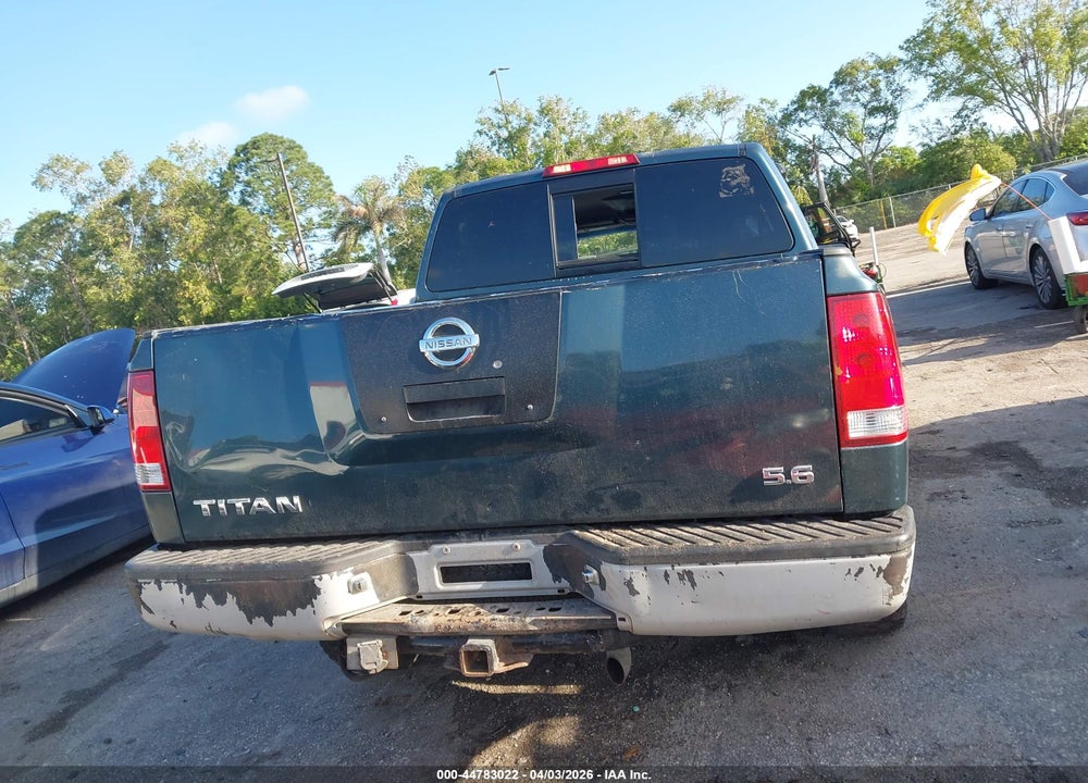 2004 NISSAN TITAN XE VIN: 1N6AA07B44N528204