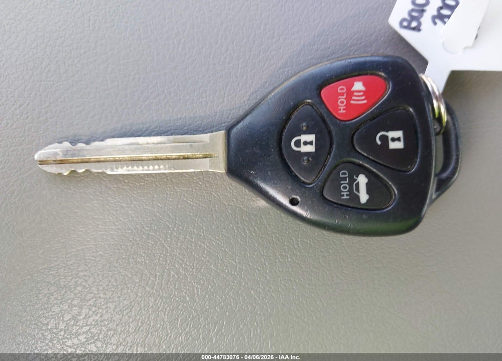2008 TOYOTA CAMRY LE VIN: 4T1BE46K48U765092
