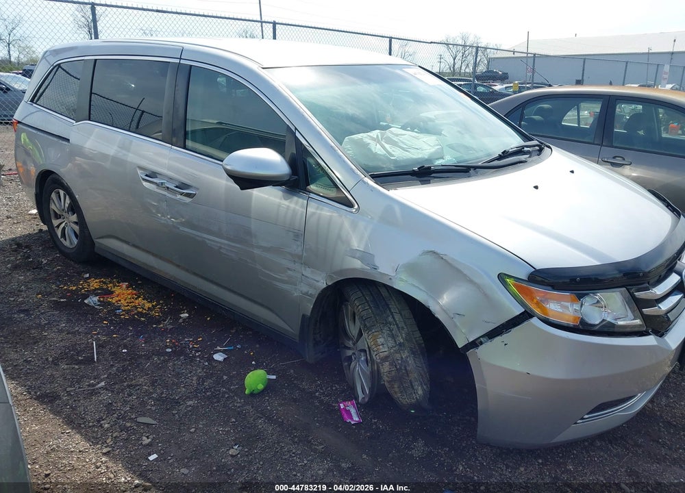 2014 HONDA ODYSSEY EX VIN: 5FNRL5H42EB104291