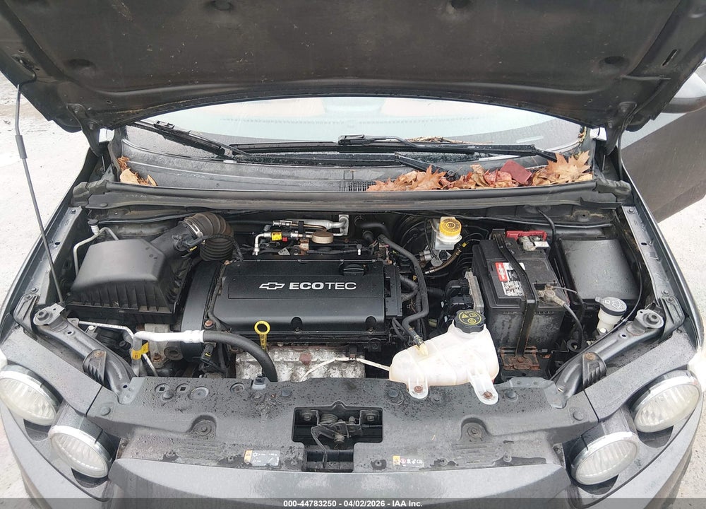 2012 CHEVROLET SONIC 1LZ VIN: 1G1JF5SH1C4170960