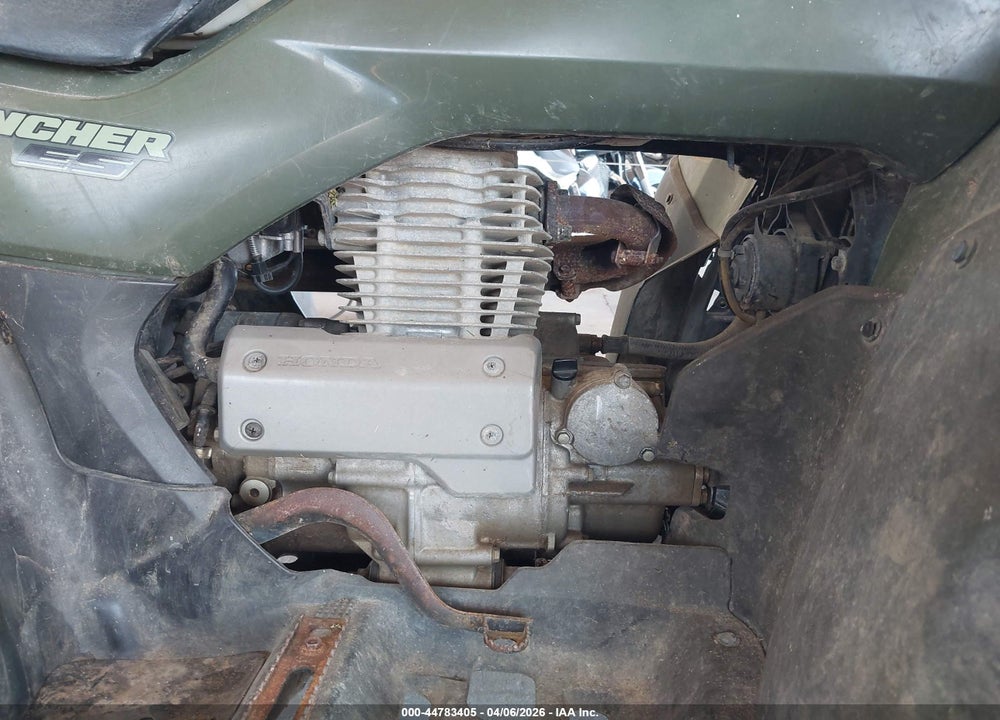 2004 HONDA TRX350 TE VIN: 478TE244844309228