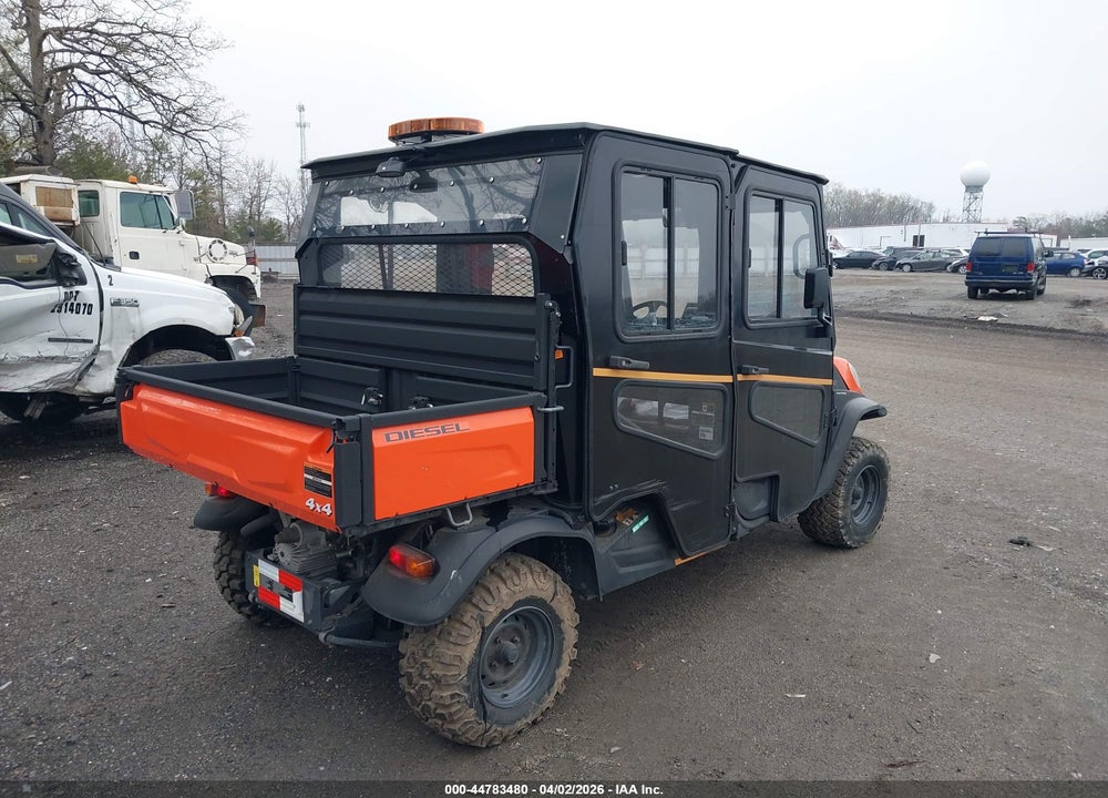 2016 KUBOTA RTV-X1140WL-A VIN: A5KD2GDBLGG016056
