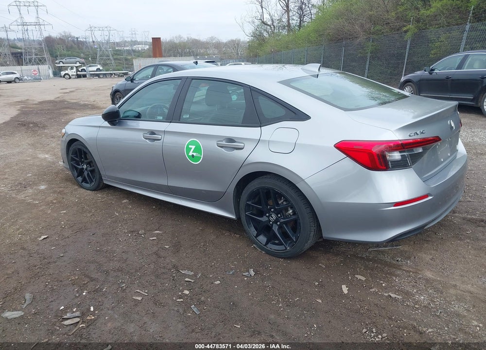 2024 HONDA CIVIC SPORT VIN: 2HGFE2F54RH566912