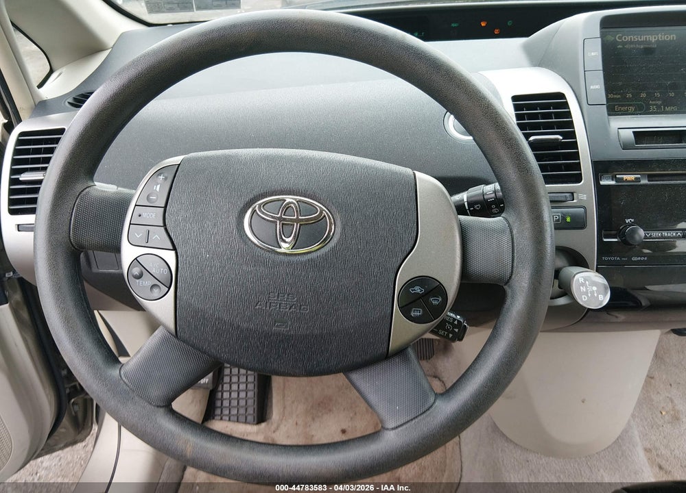 2008 TOYOTA PRIUS VIN: JTDKB20U583399161