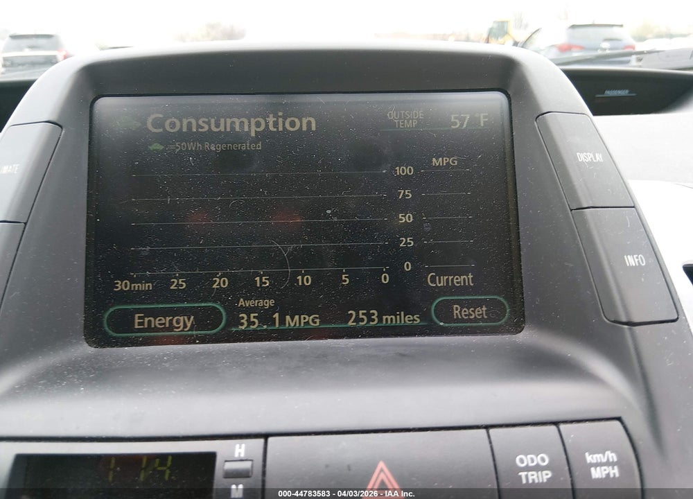 2008 TOYOTA PRIUS VIN: JTDKB20U583399161