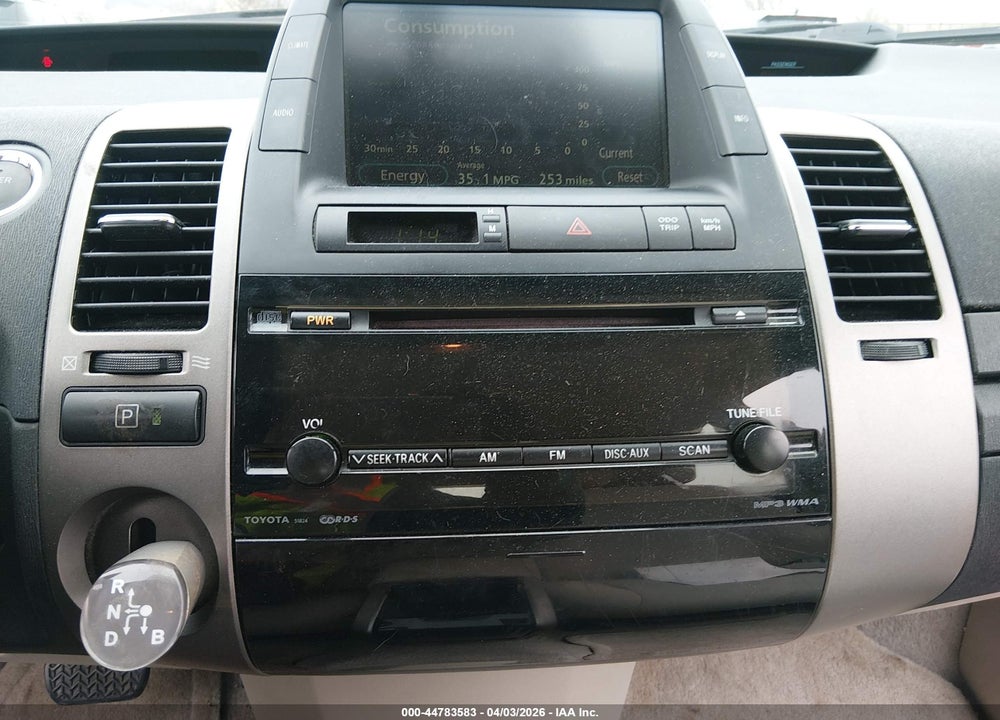 2008 TOYOTA PRIUS VIN: JTDKB20U583399161