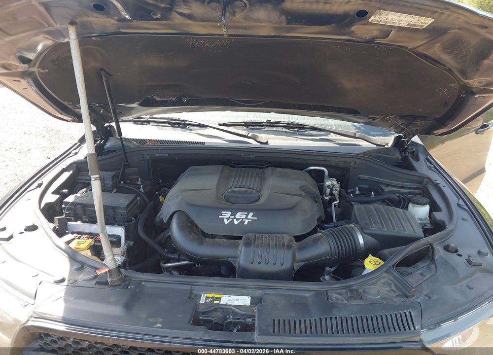 2013 DODGE DURANGO SXT VIN: 1C4RDHAG3DC683337