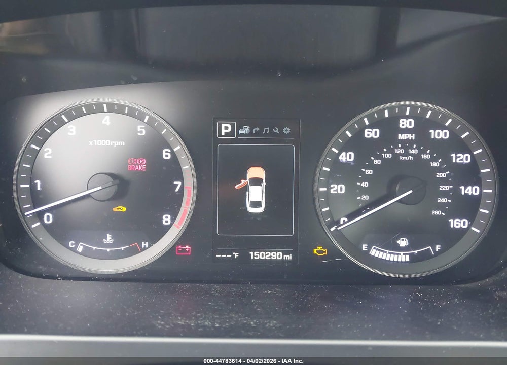 2016 HYUNDAI SONATA SPORT VIN: 5NPE34AF2GH350072