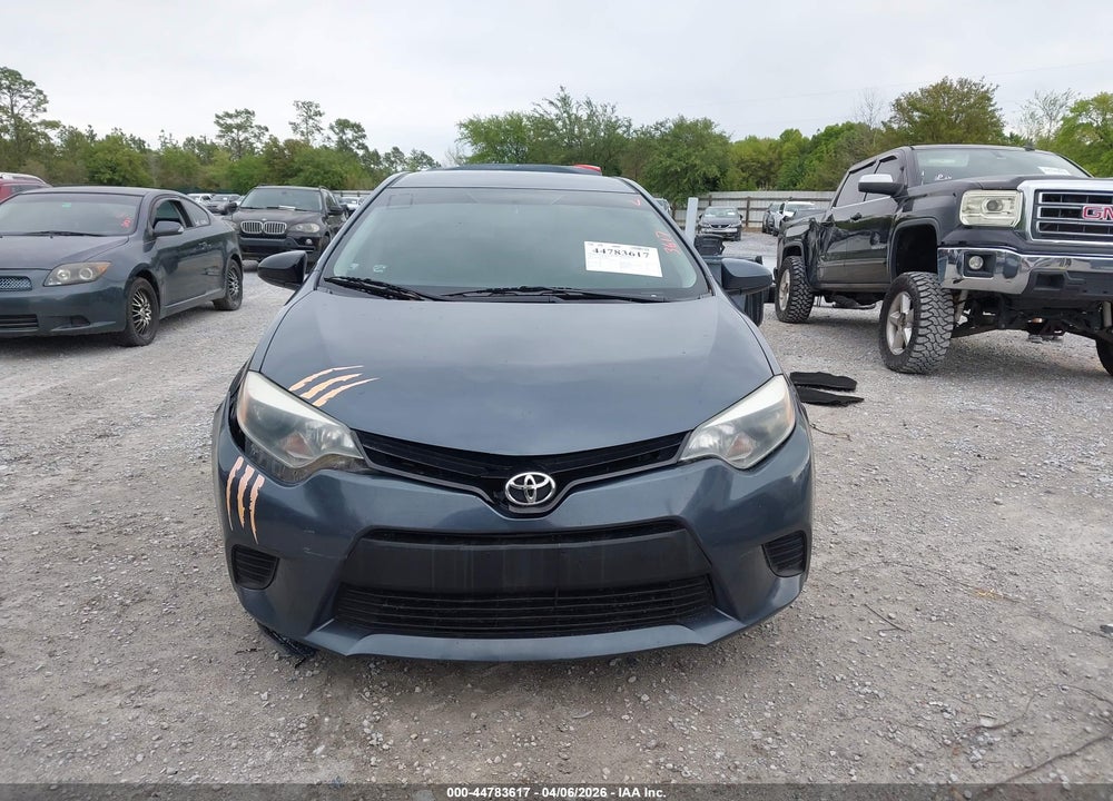 2015 TOYOTA COROLLA L VIN: 2T1BURHE3FC400988