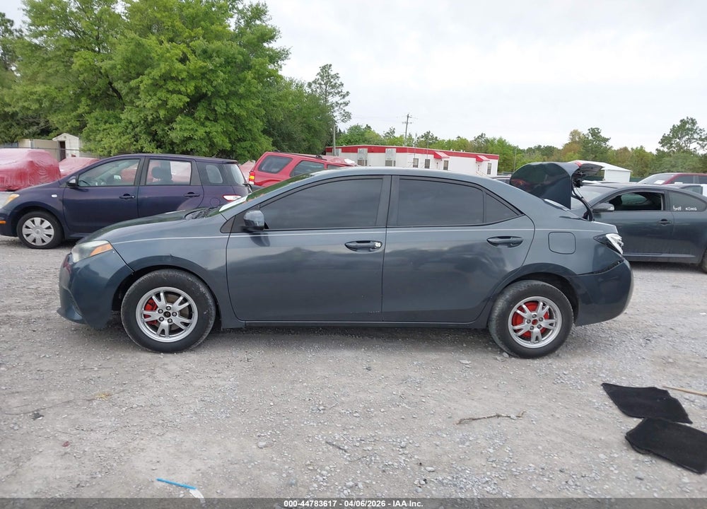 2015 TOYOTA COROLLA L VIN: 2T1BURHE3FC400988
