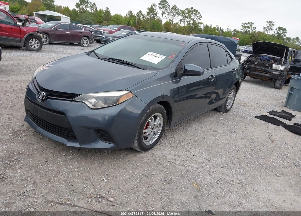 2015 TOYOTA COROLLA L VIN: 2T1BURHE3FC400988
