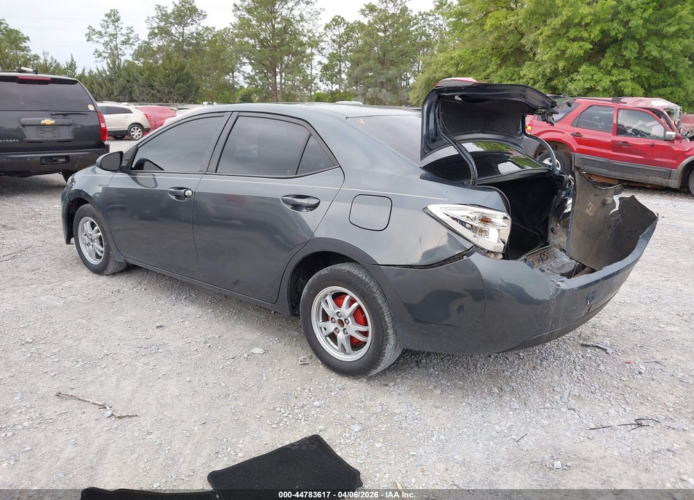 2015 TOYOTA COROLLA L VIN: 2T1BURHE3FC400988