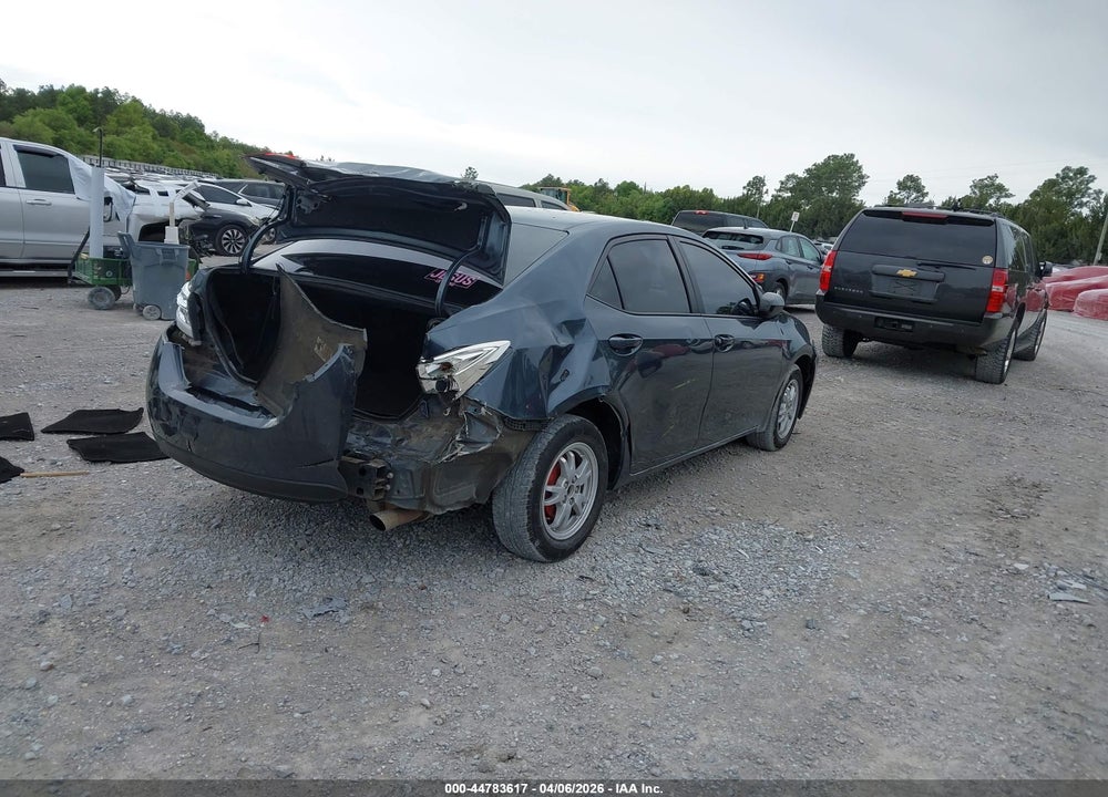 2015 TOYOTA COROLLA L VIN: 2T1BURHE3FC400988
