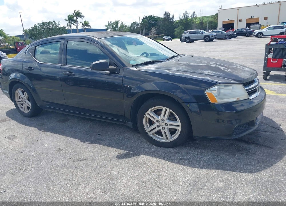 2011 DODGE AVENGER MAINSTREET VIN: 1B3BD1FB2BN501930