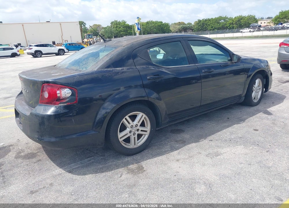 2011 DODGE AVENGER MAINSTREET VIN: 1B3BD1FB2BN501930