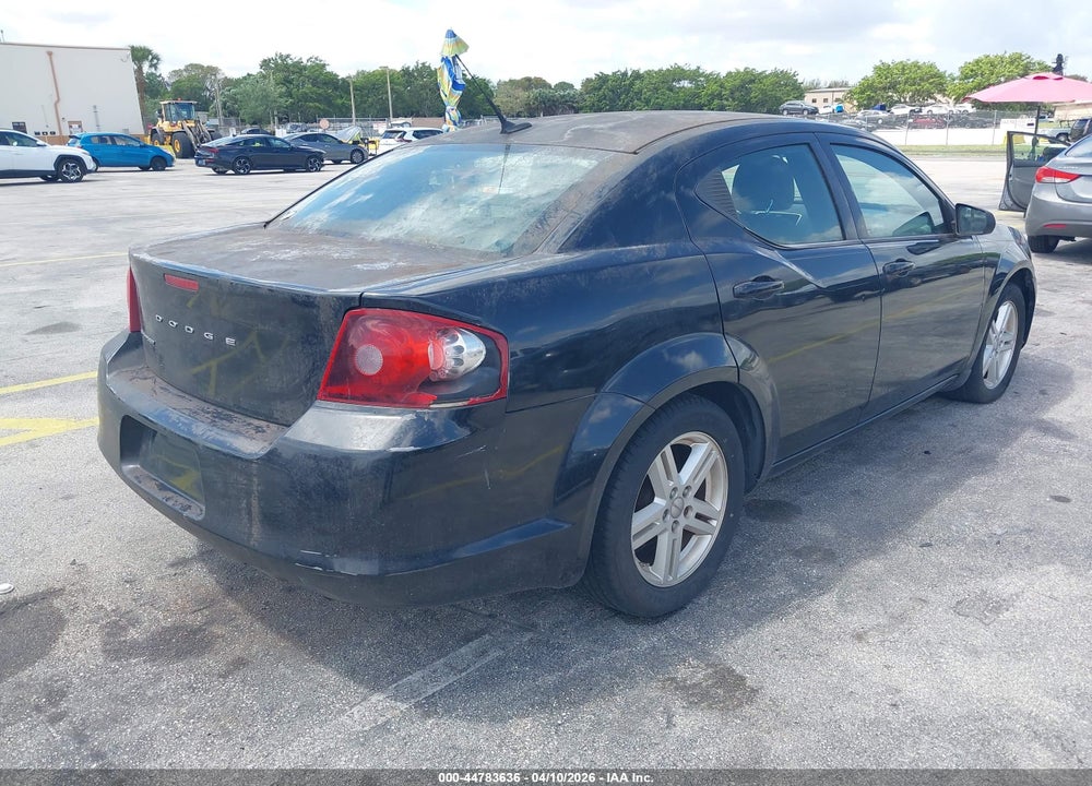 2011 DODGE AVENGER MAINSTREET VIN: 1B3BD1FB2BN501930