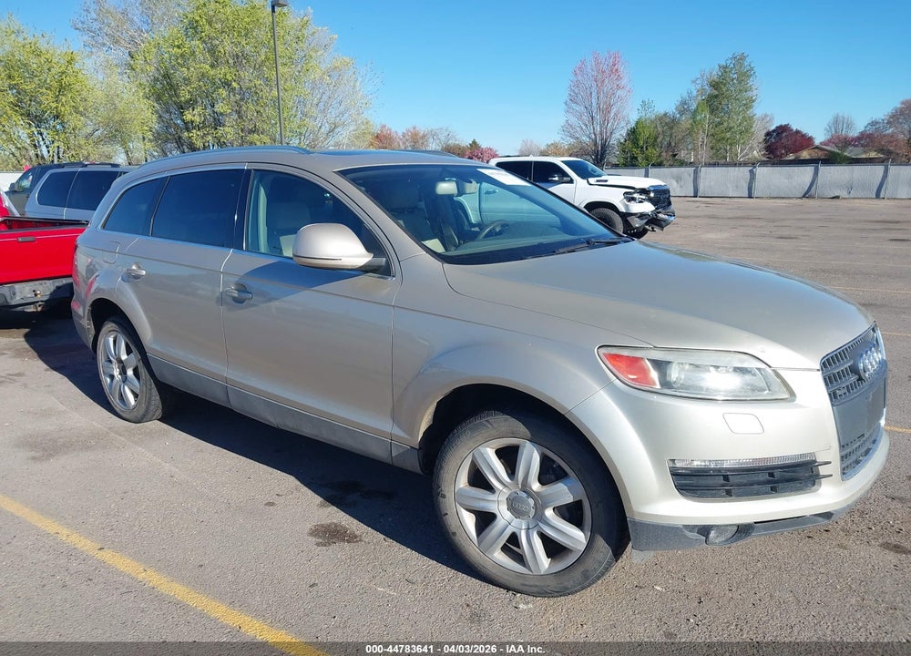 2007 AUDI Q7 3.6 PREMIUM VIN: WA1BY74L67D072350