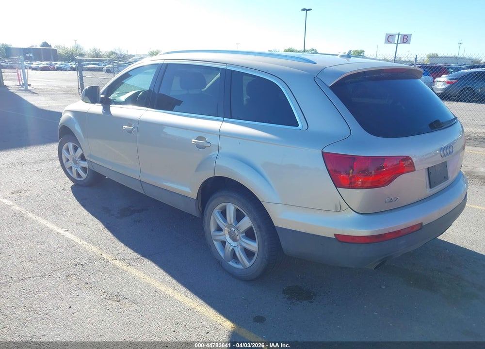 2007 AUDI Q7 3.6 PREMIUM VIN: WA1BY74L67D072350