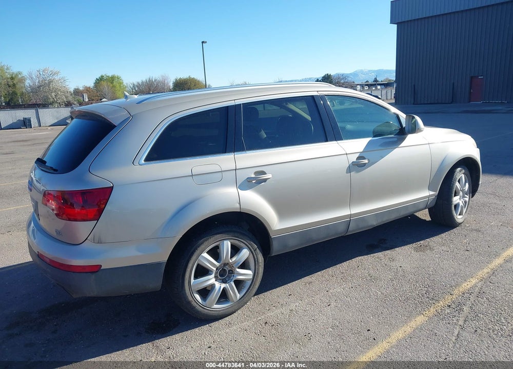 2007 AUDI Q7 3.6 PREMIUM VIN: WA1BY74L67D072350
