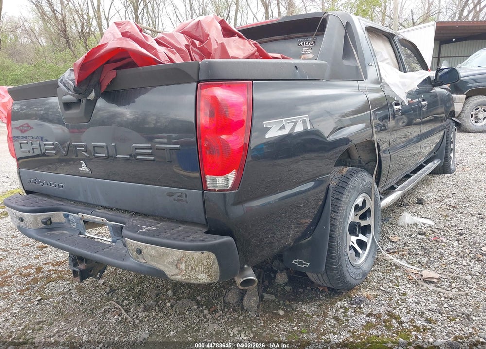 2005 CHEVROLET AVALANCHE 1500 Z71 VIN: 3GNEK12Z45G199405