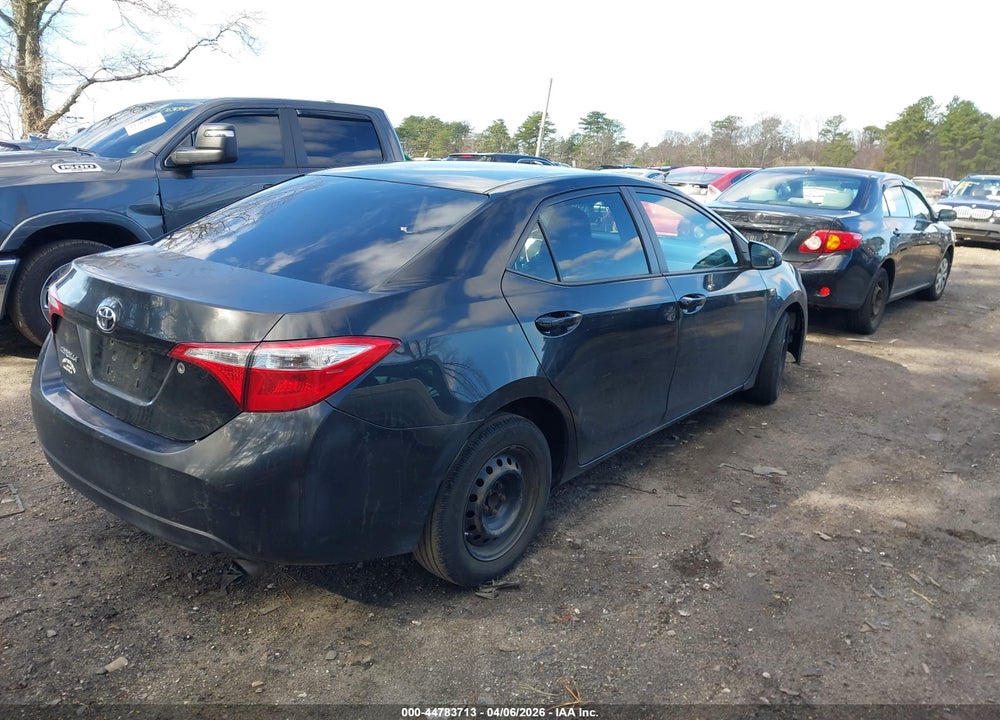 2014 TOYOTA COROLLA L VIN: 2T1BURHE0EC208006
