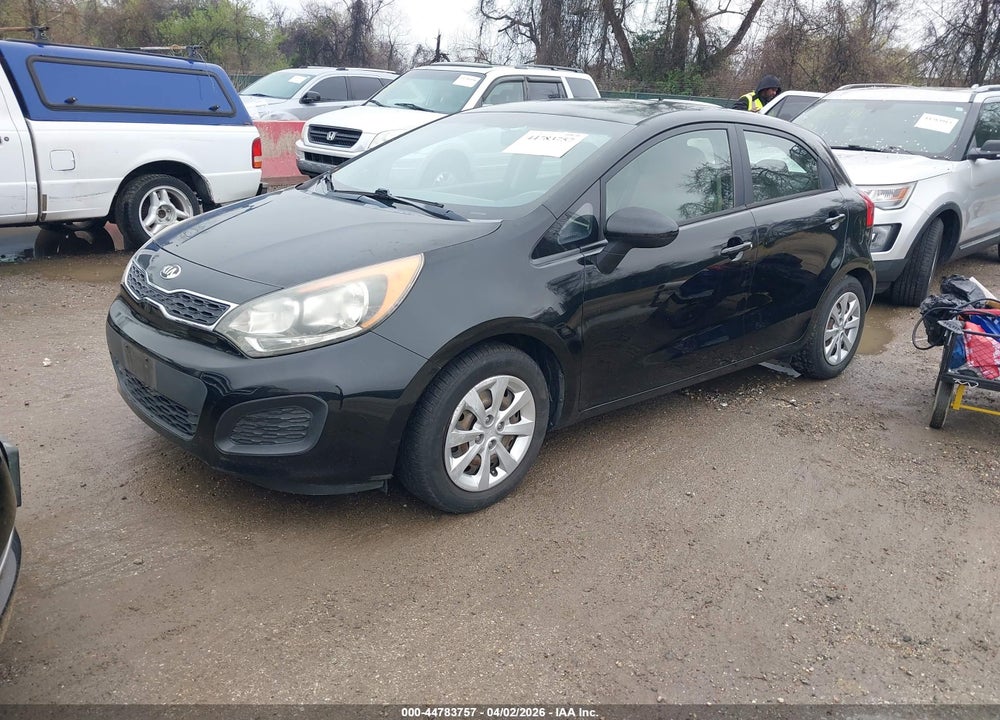 2014 KIA RIO EX VIN: KNADN5A38E6382000