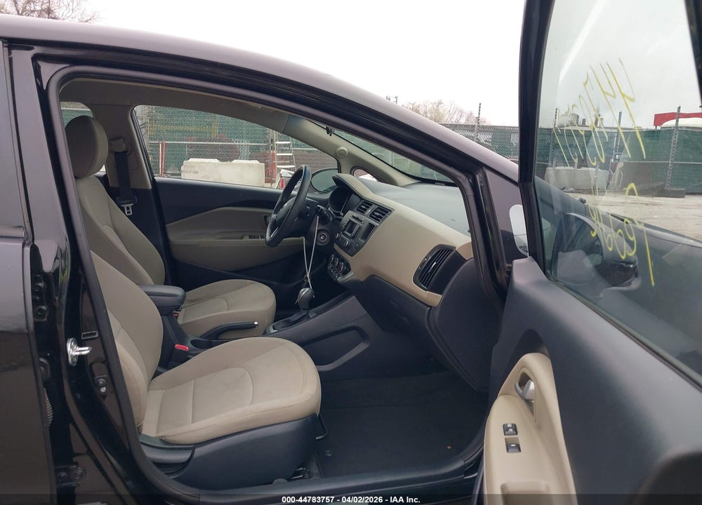 2014 KIA RIO EX VIN: KNADN5A38E6382000