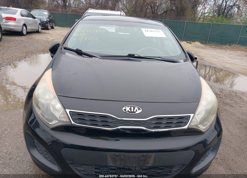 2014 KIA RIO EX VIN: KNADN5A38E6382000