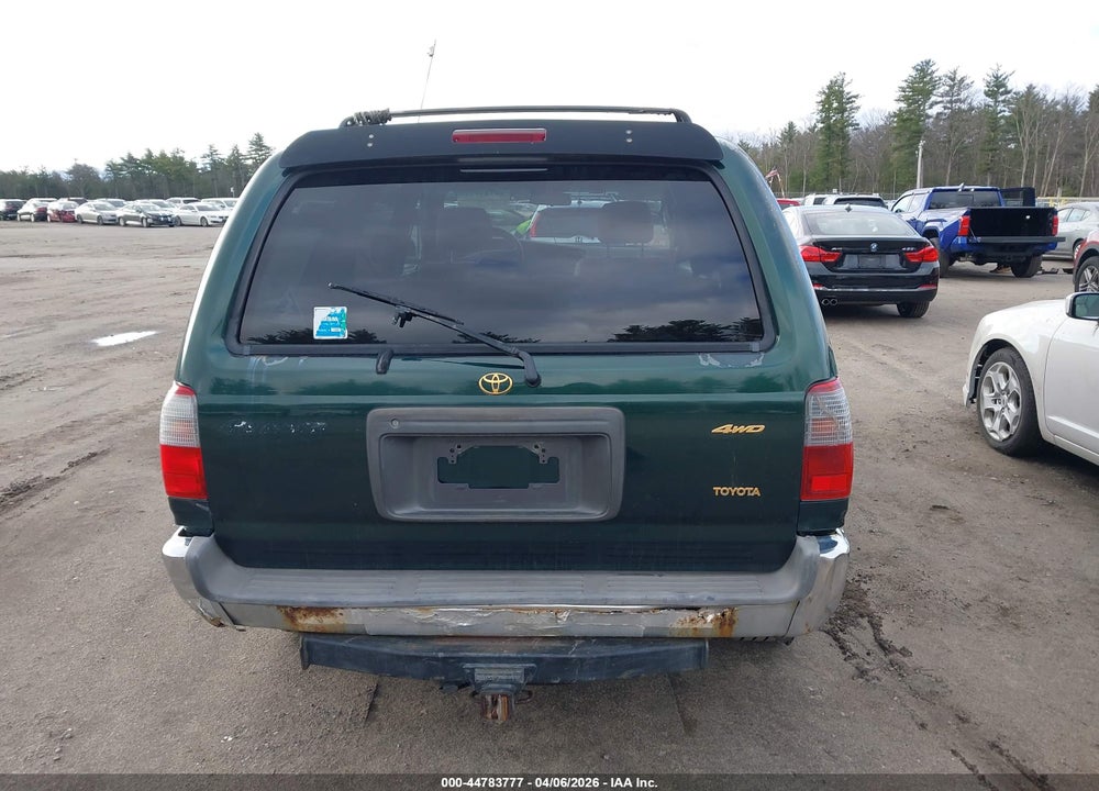 1999 TOYOTA 4RUNNER SR5 V6 VIN: JT3HN86R7X0239908