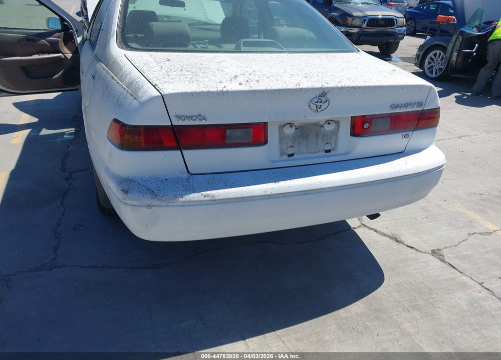 1999 TOYOTA CAMRY XLE V6 VIN: JT2BF28KXX0177182