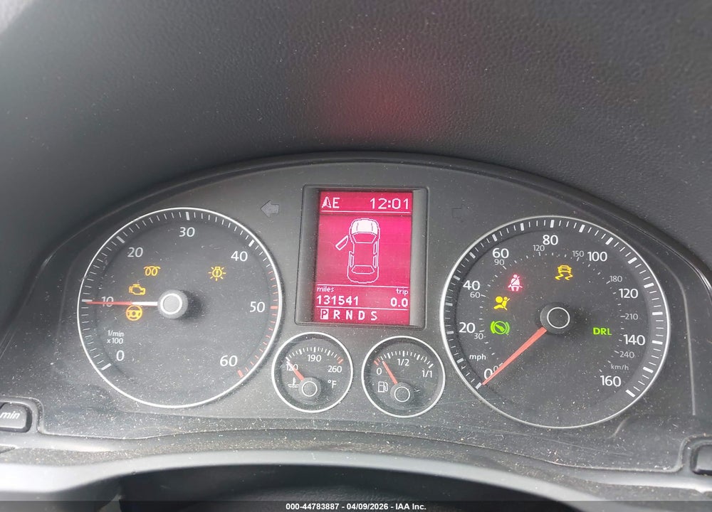 2009 VOLKSWAGEN JETTA TDI VIN: 3VWRL71K39M177589