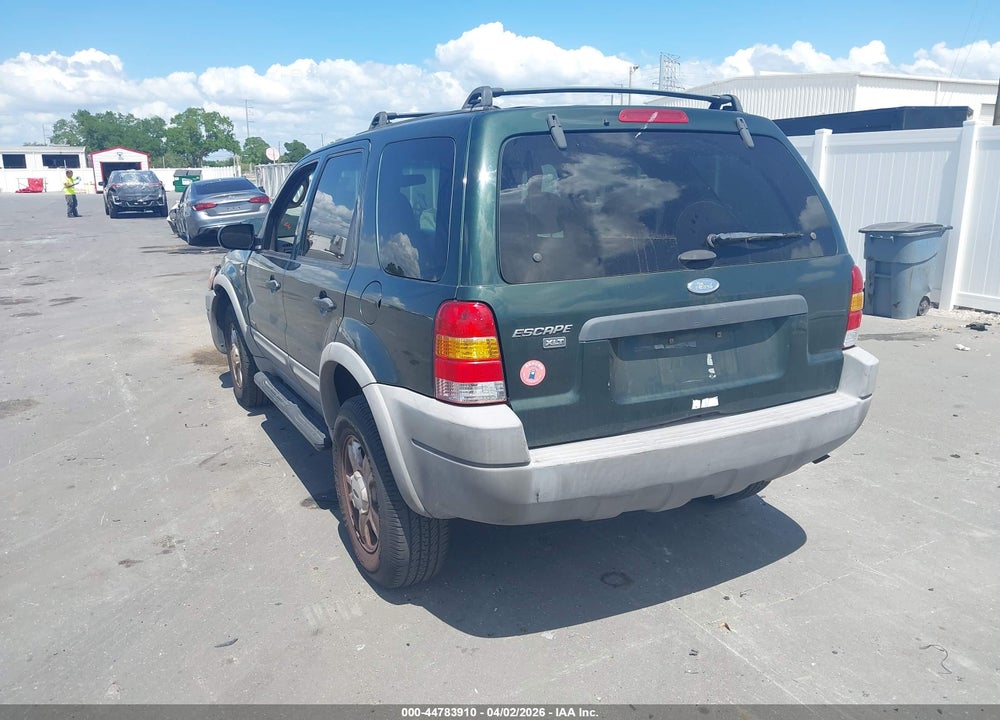 2002 FORD ESCAPE XLT VIN: 1FMYU03142KC85820