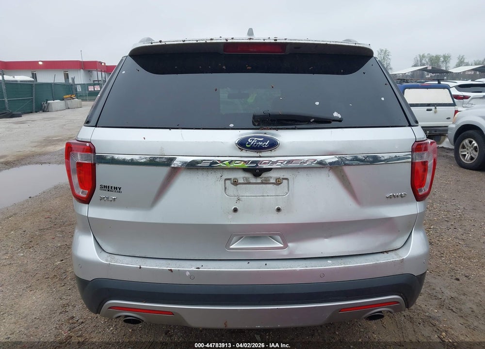 2016 FORD EXPLORER XLT VIN: 1FM5K8D89GGD24012