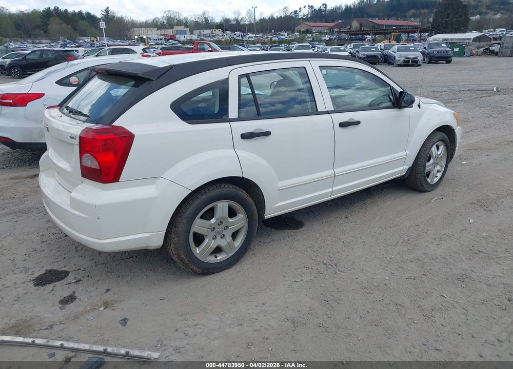 2007 DODGE CALIBER SXT VIN: 1B3HB48BX7D560509
