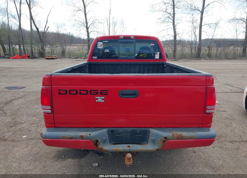 2002 DODGE DAKOTA SPORT VIN: 1B7FL36N62S506350