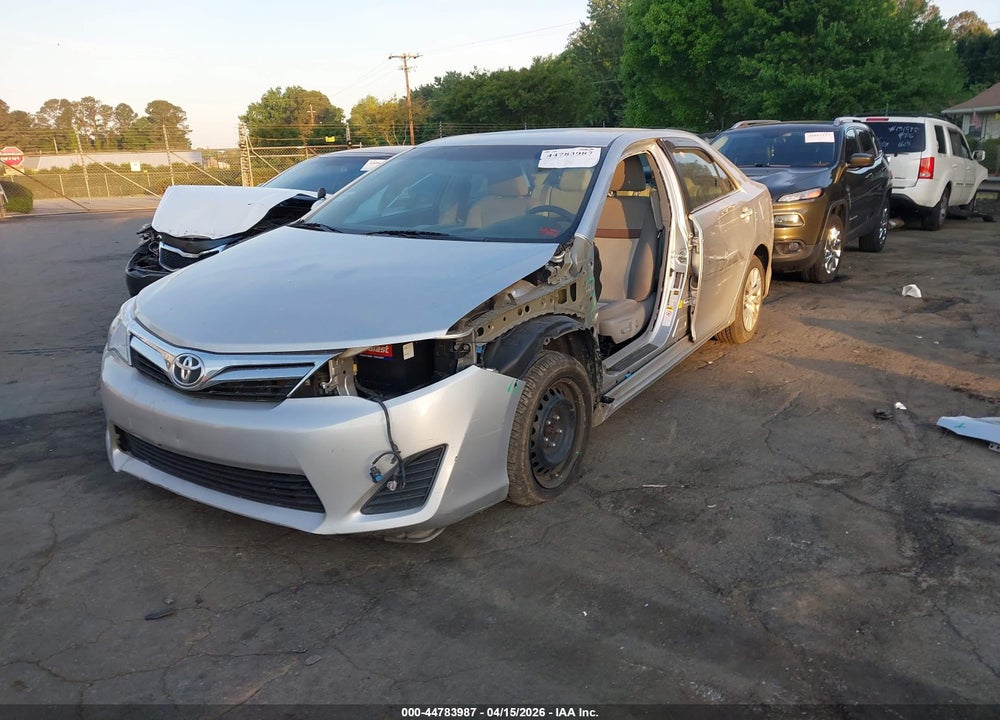 2013 TOYOTA CAMRY LE VIN: 4T1BF1FK4DU252320