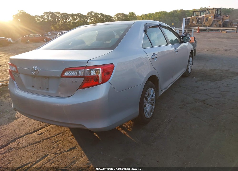 2013 TOYOTA CAMRY LE VIN: 4T1BF1FK4DU252320